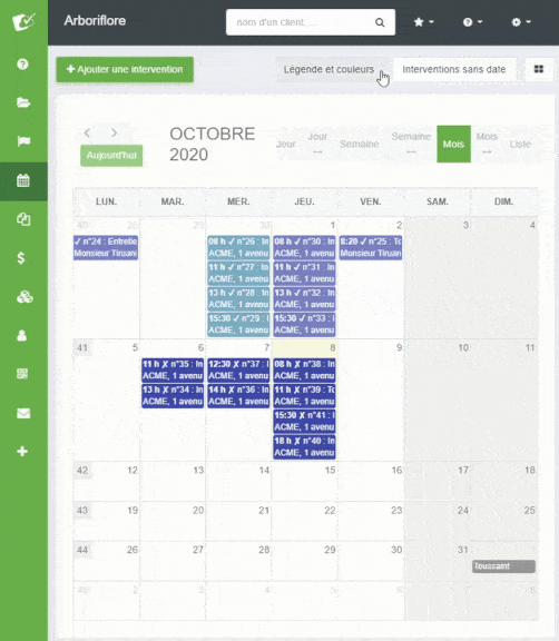 Image demo Planning paysagiste